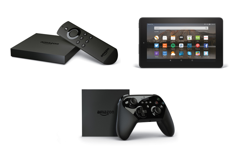 Amazon tablet, fire tv