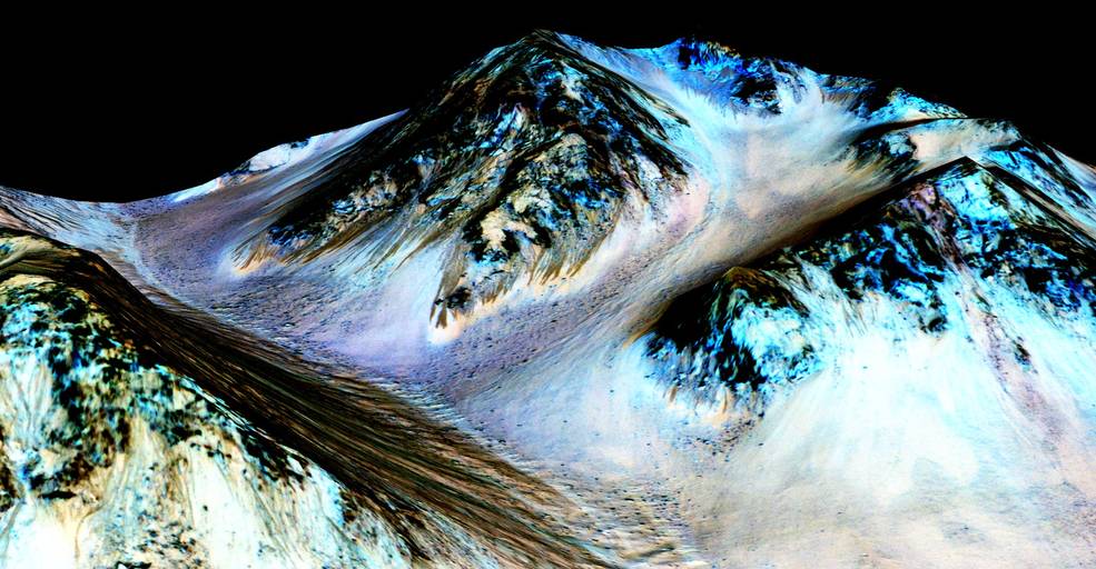 NASA water on Mars
