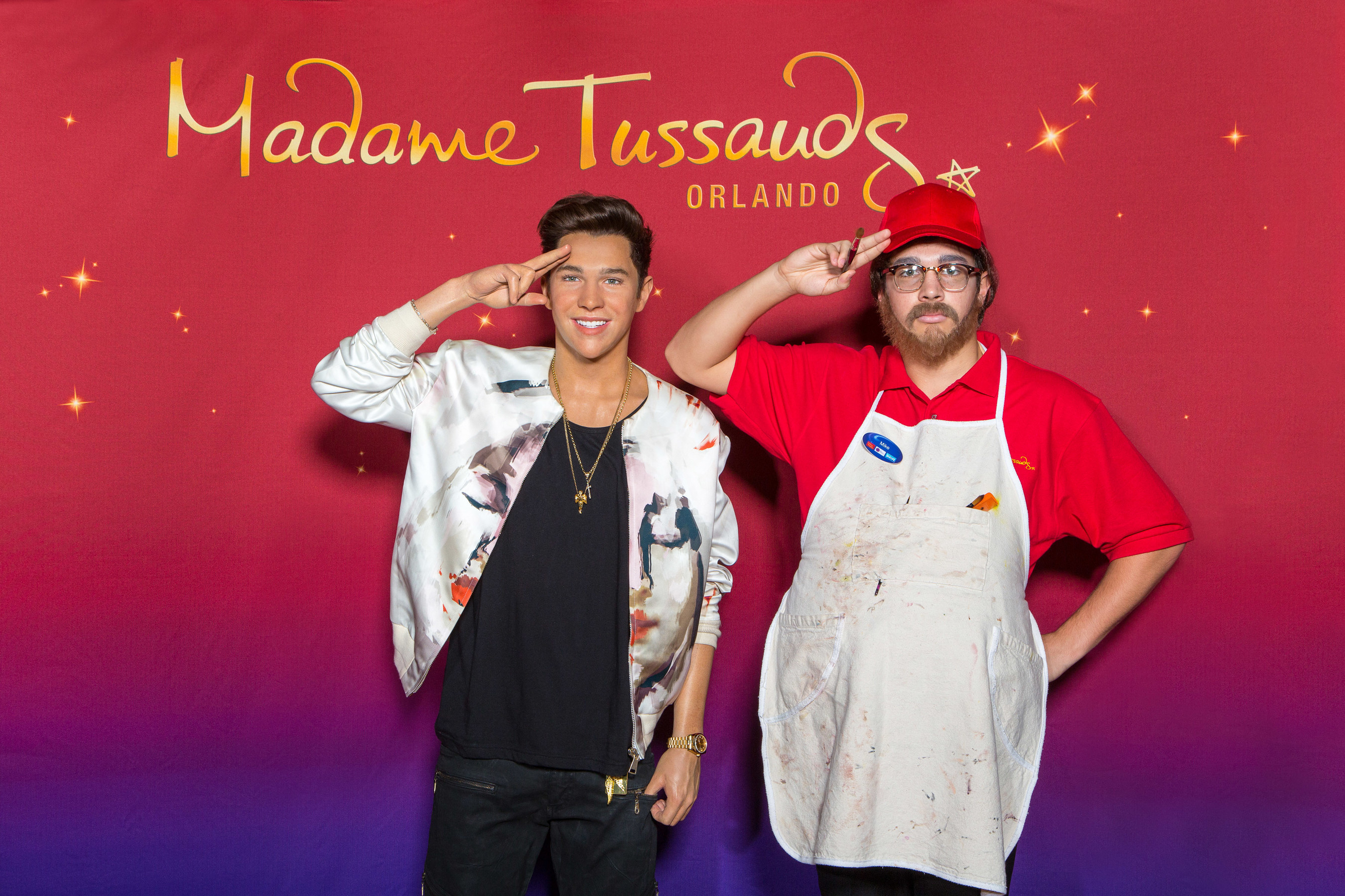 Madame Tussauds Austin Mahone