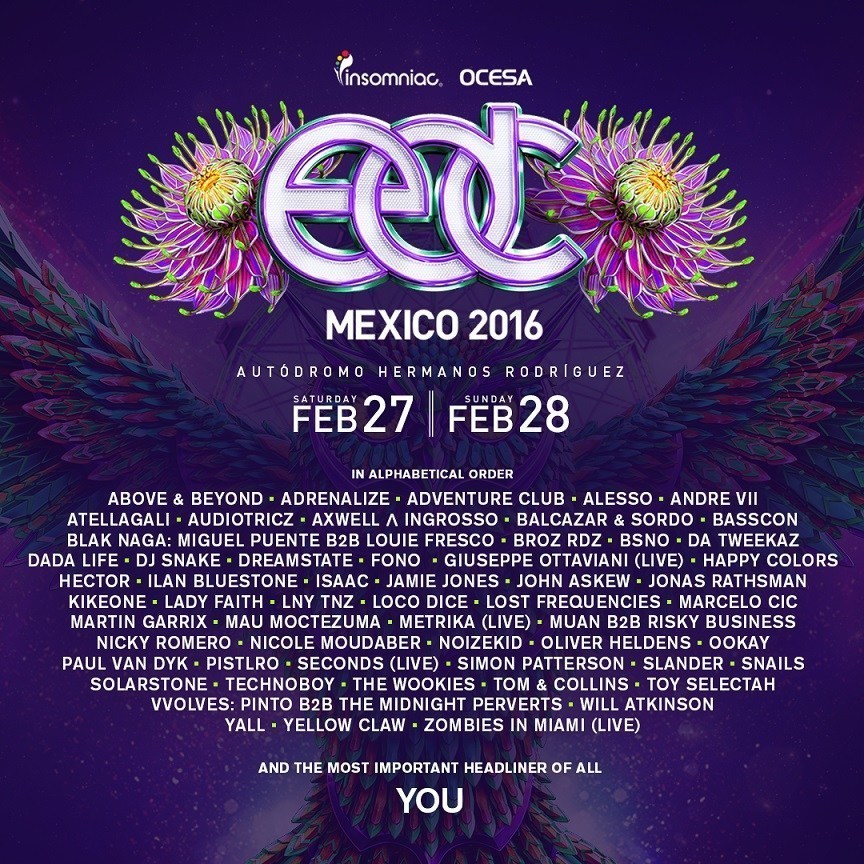 Insomniac electric daisy carnival