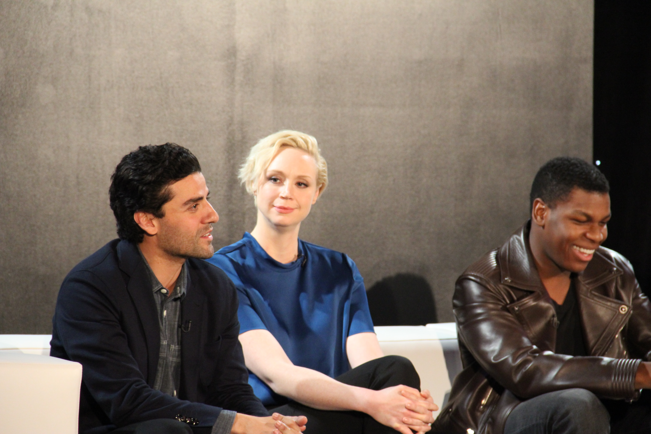 Star Wars - Oscar Isaac, Gwendoline Christie, John Boyega - LATF USA