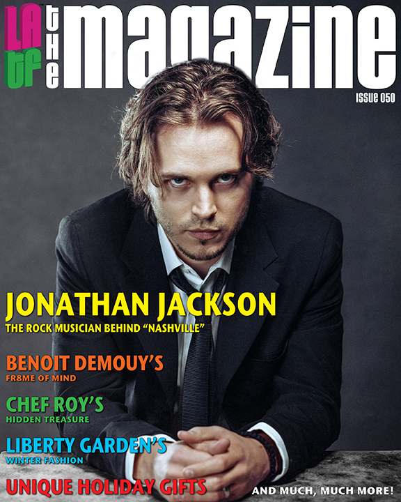 Jonathan Jackson - LATF The Magazine cover story by Pamela Price 