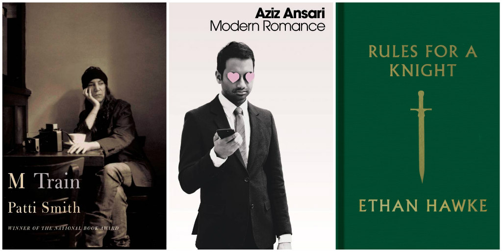 Aziz Ansari Modern Romance, Ethan Hawke Knight - book gifts