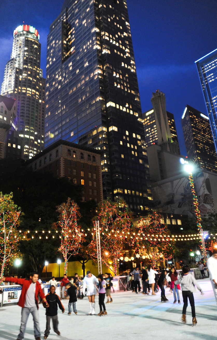 Ice Skating Pershing Square