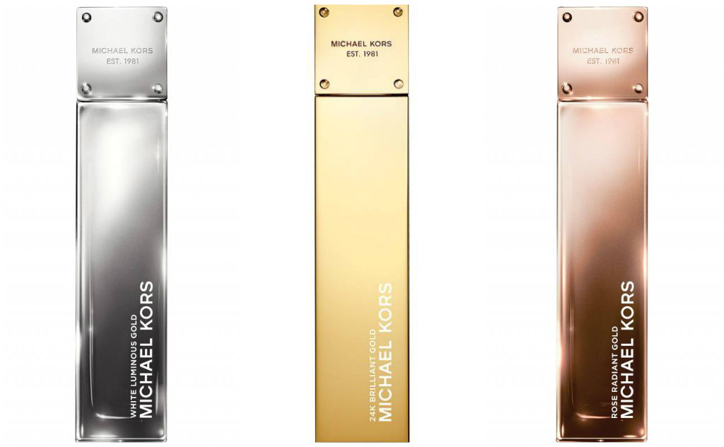 Michael Kors gold fragrance collection