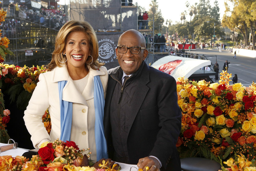 Hoda Kotb and Al Roker 127th Rose Parade