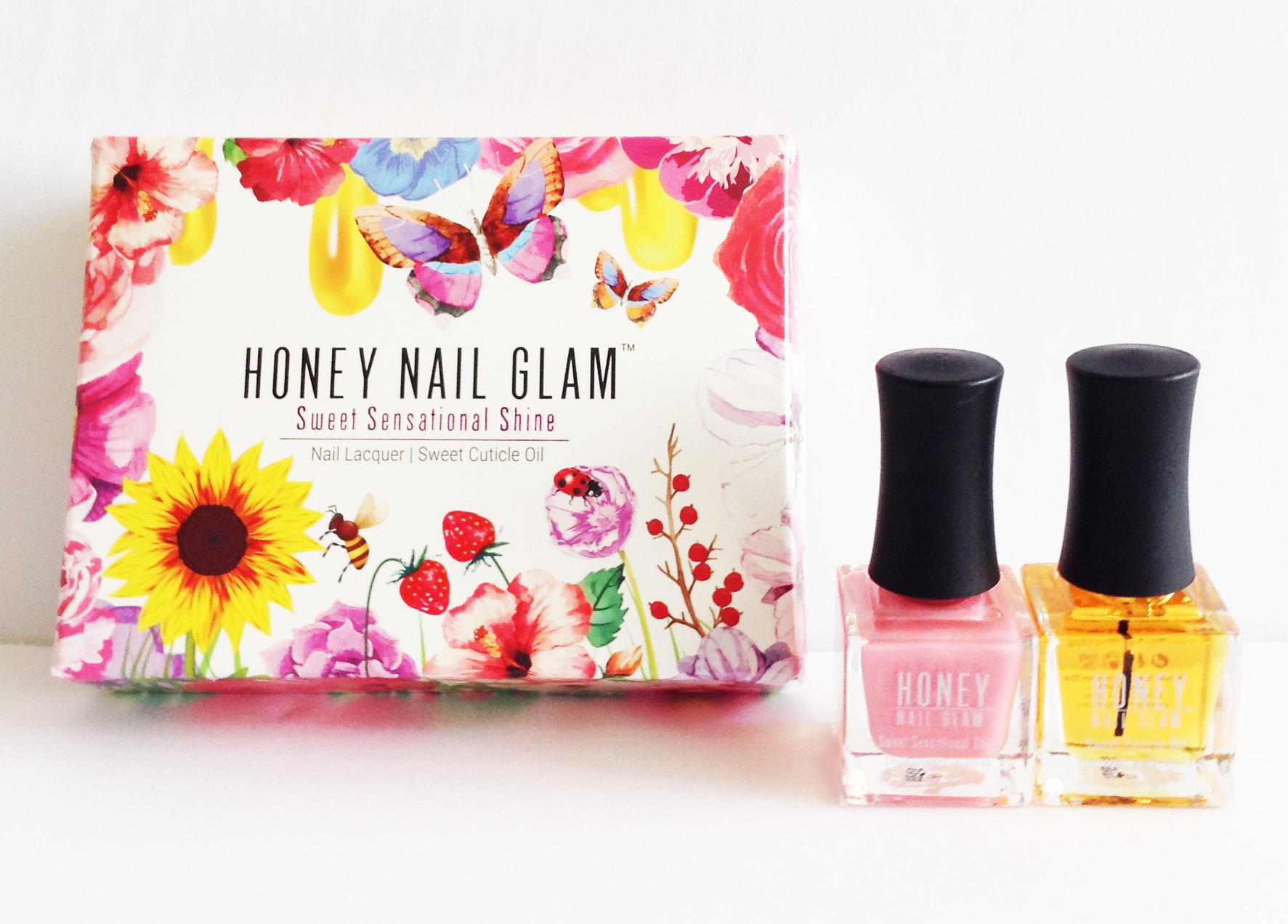 honey nail glam nail polish