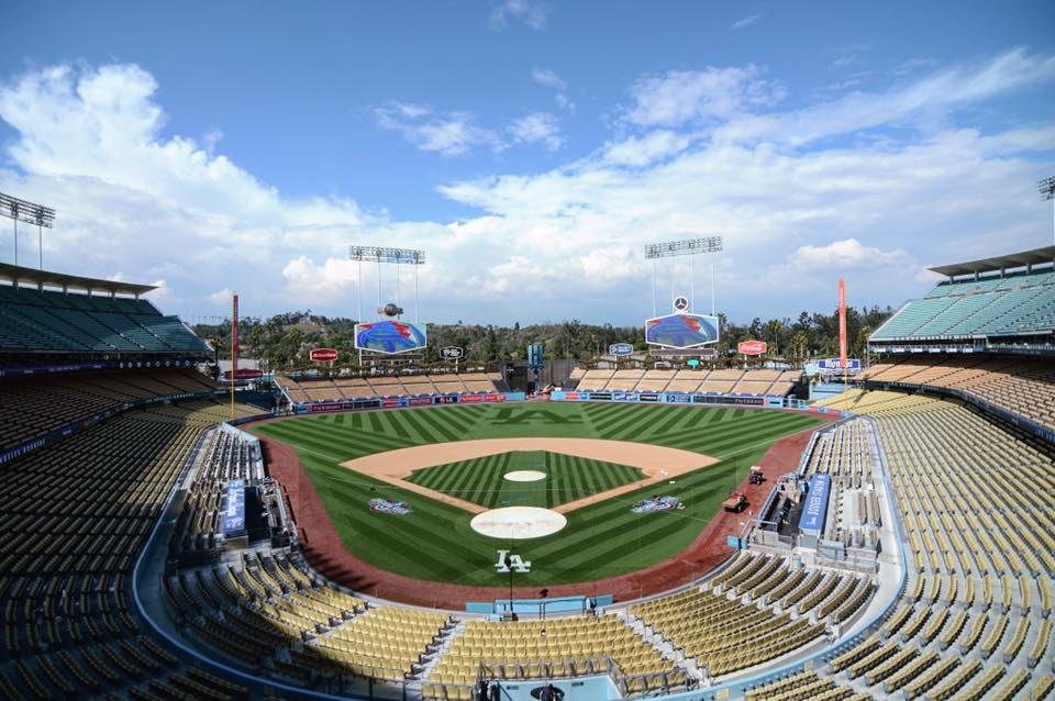 opening day dodgers stadium