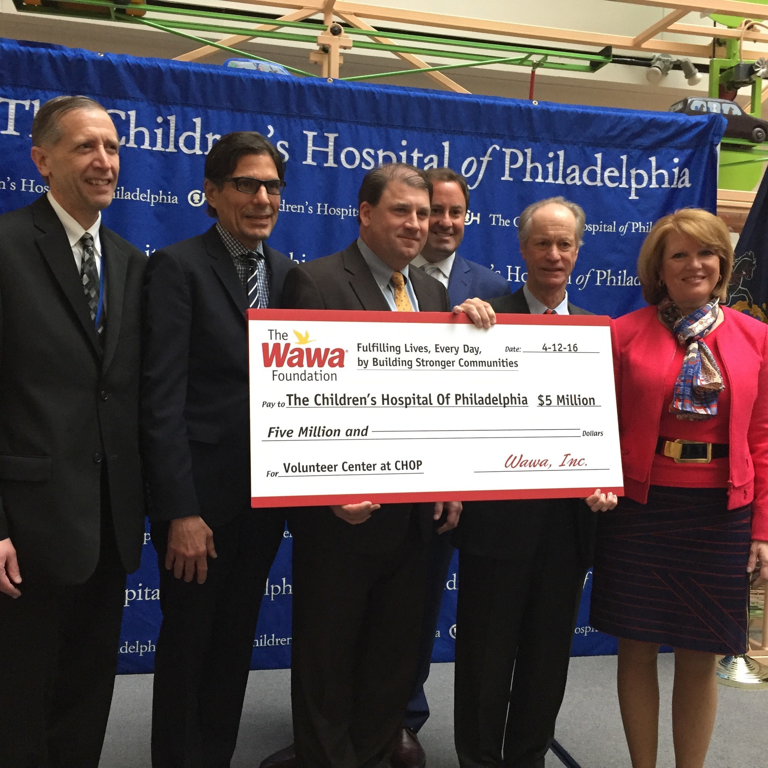 children's hospital of philadelphia wawa volunteer