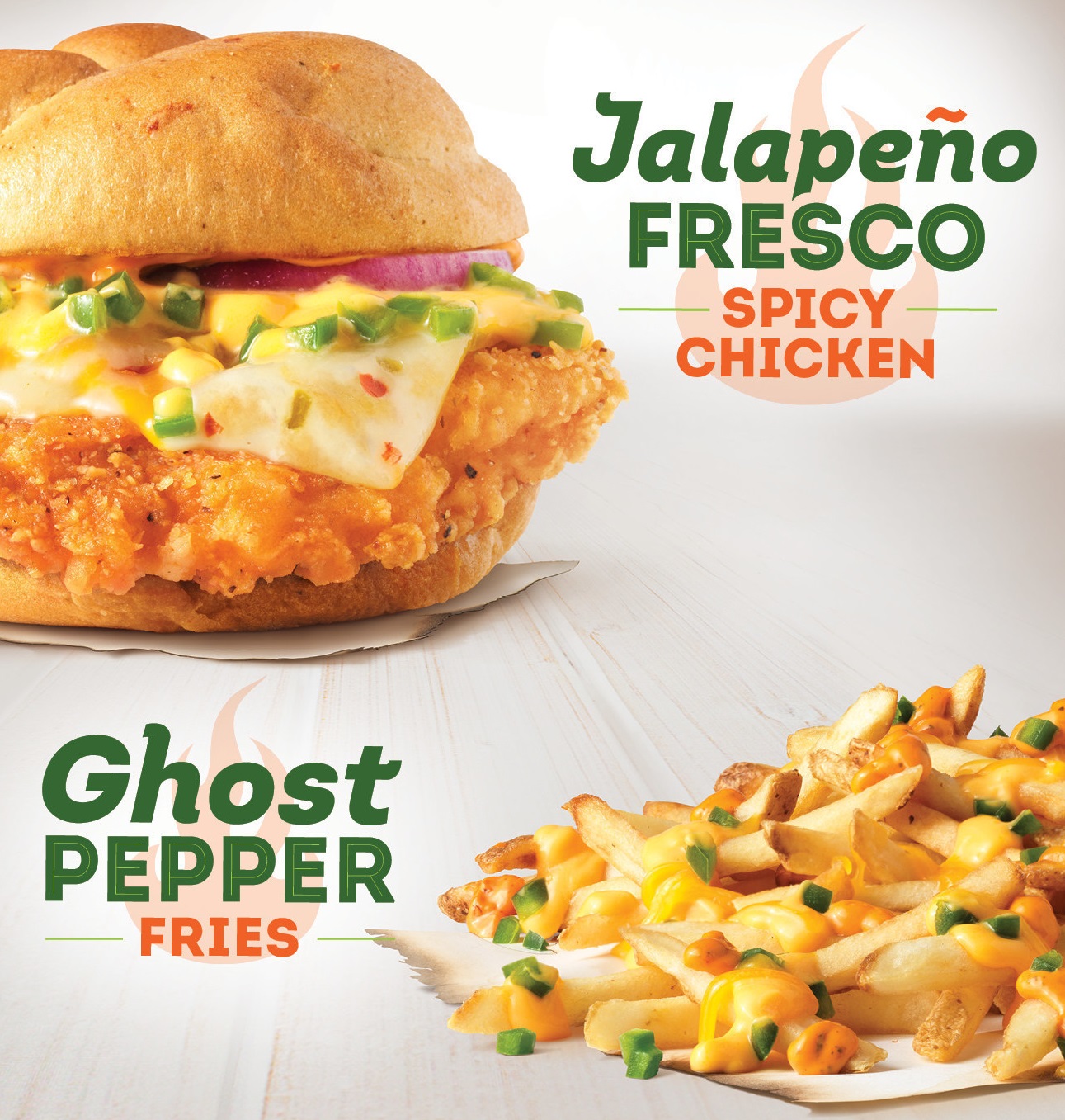 Wendy's jalapeno spicy chicken sandwich
