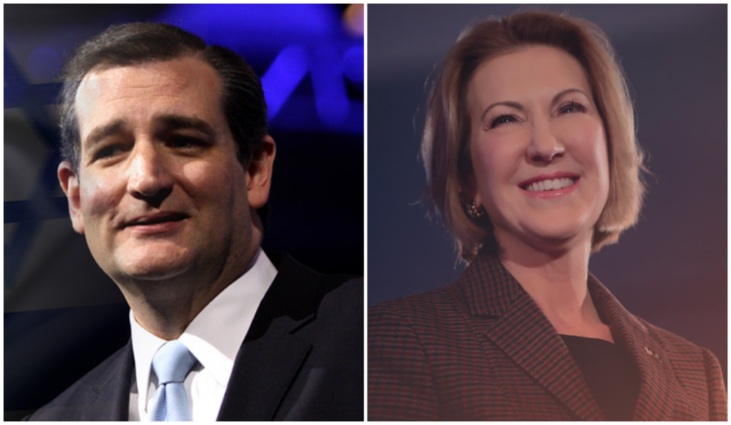 ted cruz, carly fiorina