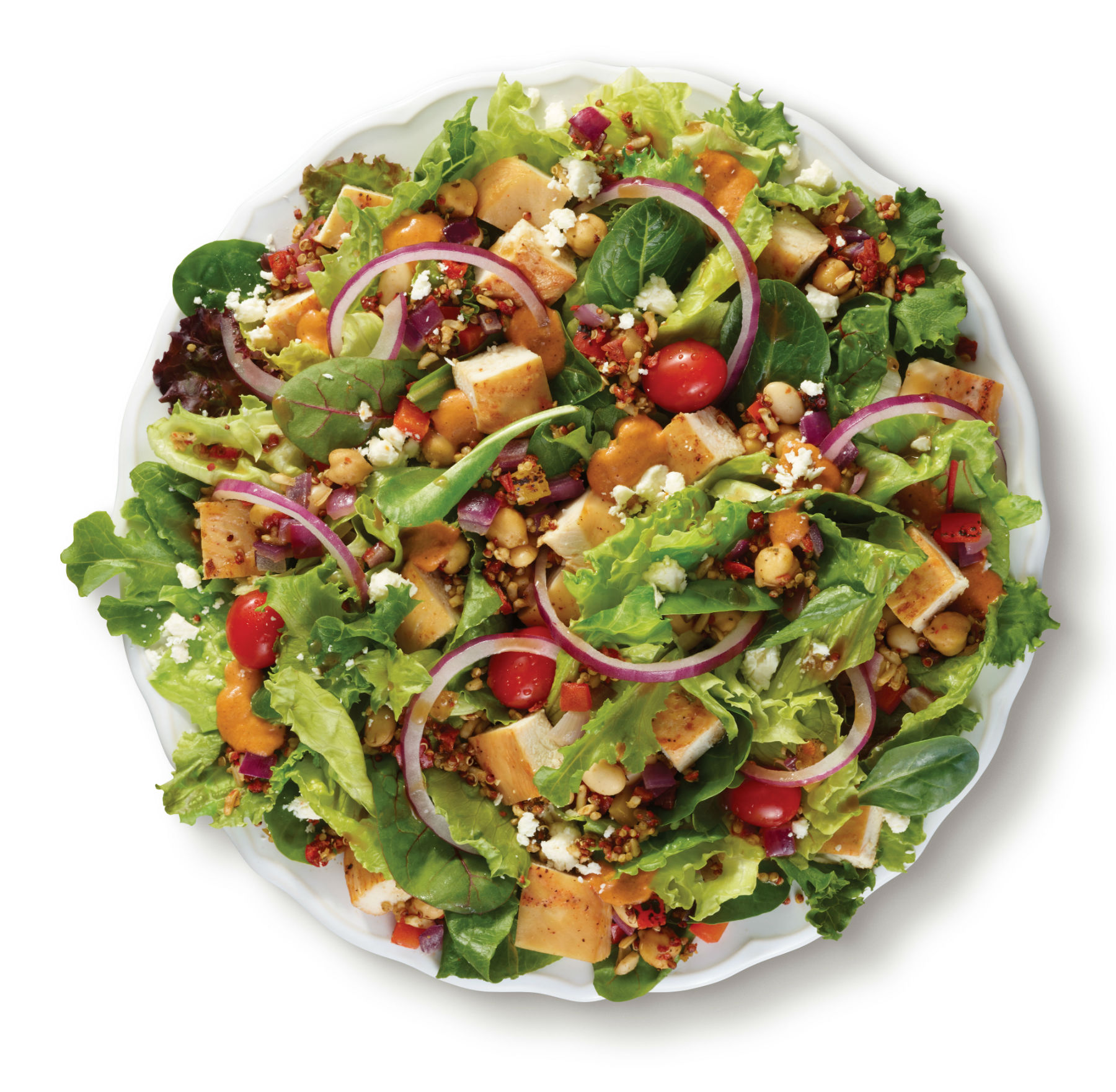 Wendy's power mediterranean salad