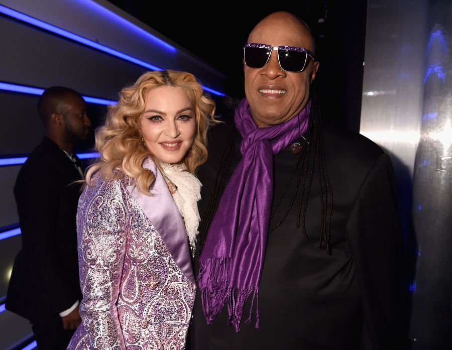 Billboard MUsic Awards - Madonna and Stevie Wonder