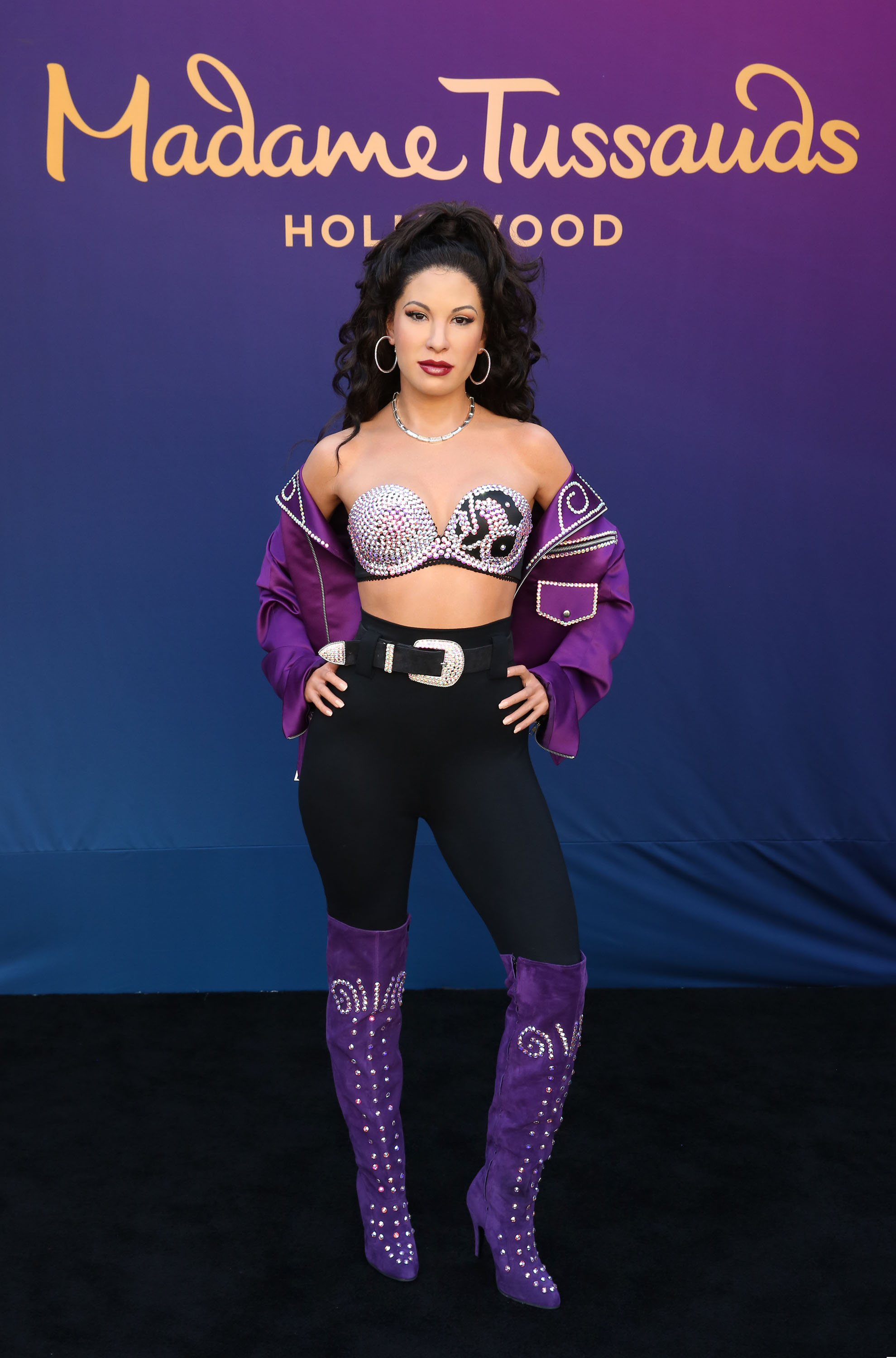 Selena Quintanilla wax figure madame tussauds