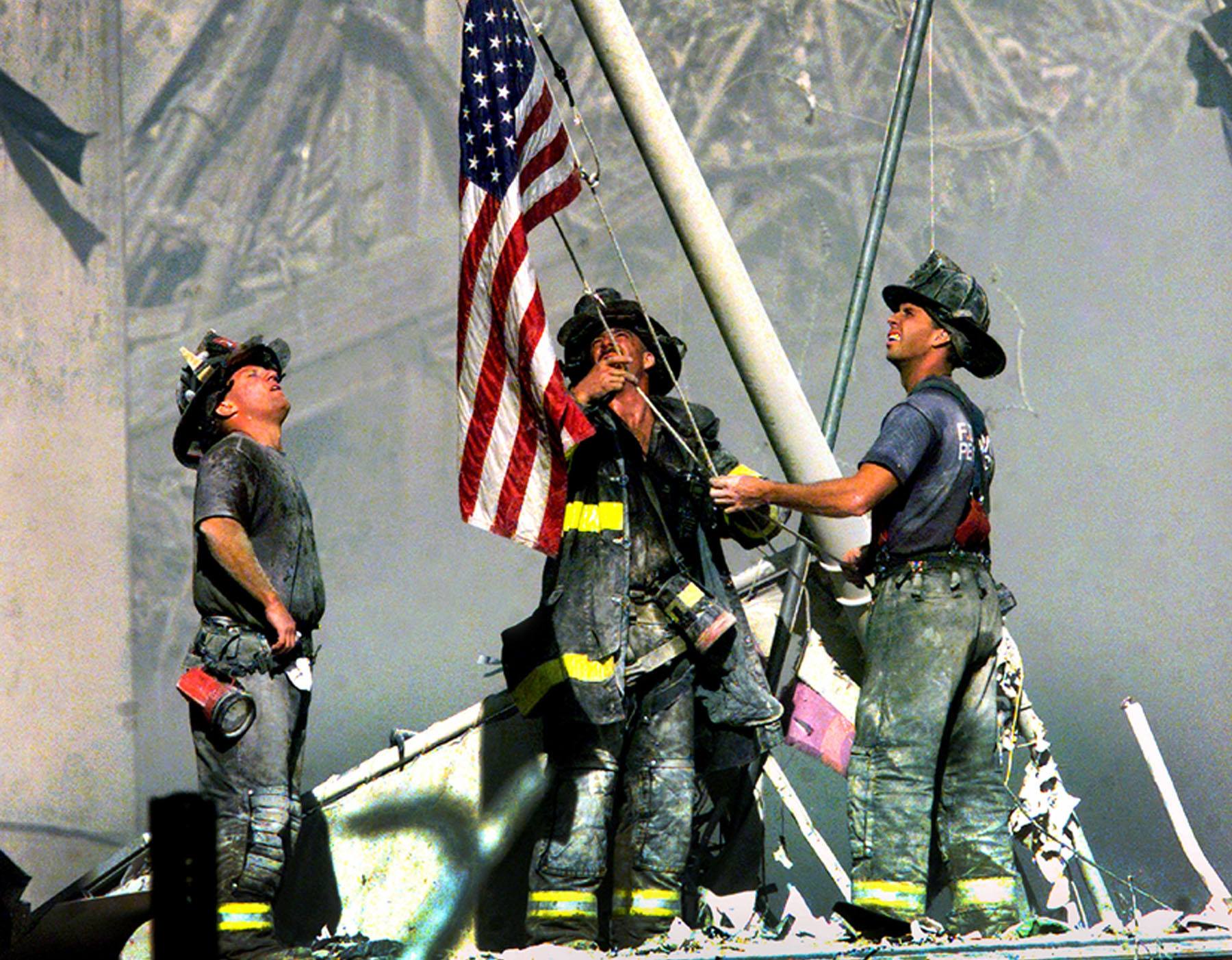 9/11 american flag