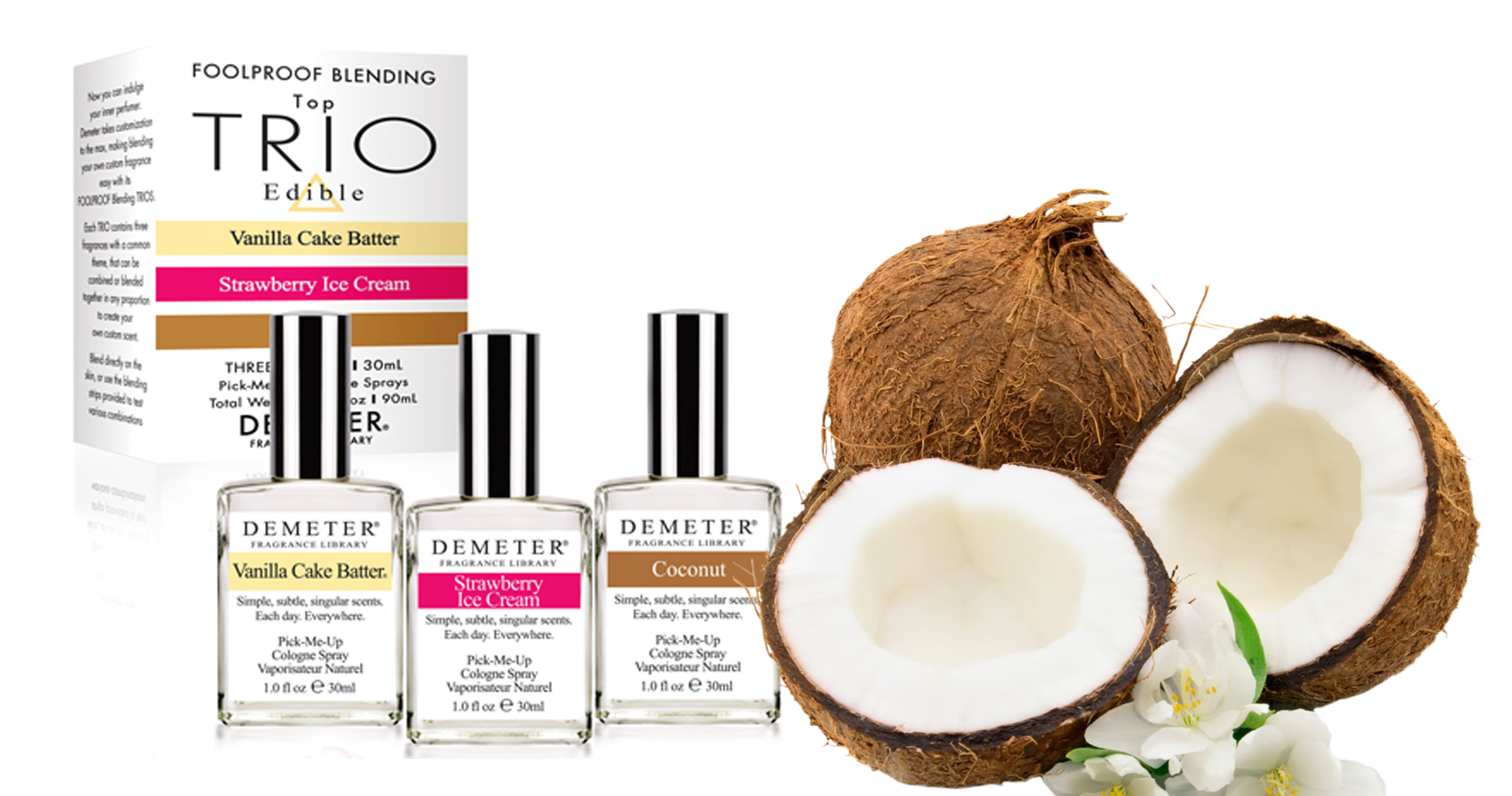 Edible fragrance, demeter fragrances