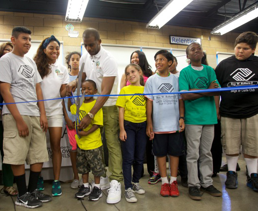 Chris Paul Ribbon Cutting