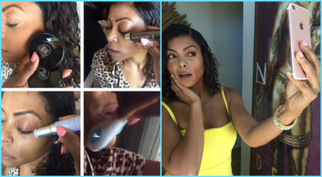 Taraji P. Henson emmy makeup