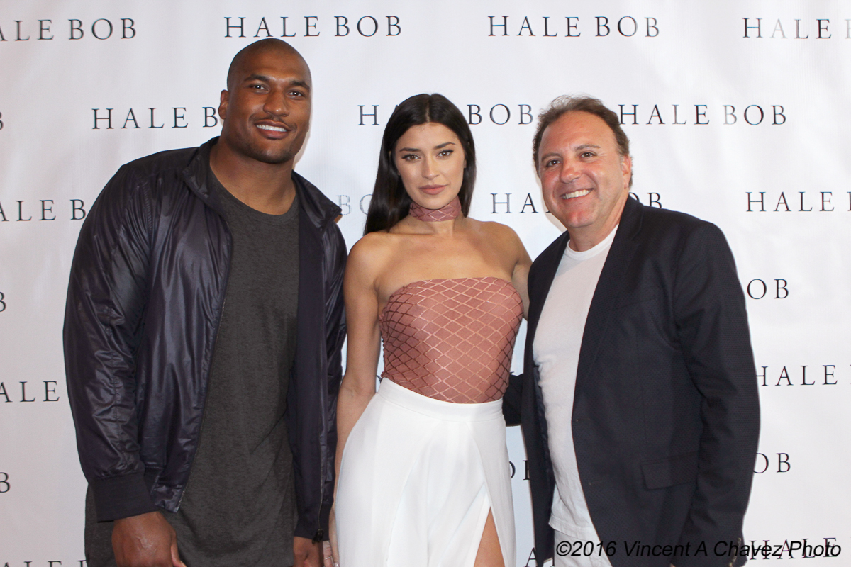 Nicole Williams, Larry English, Daniel Bohbot - photo by Vincent Chavez