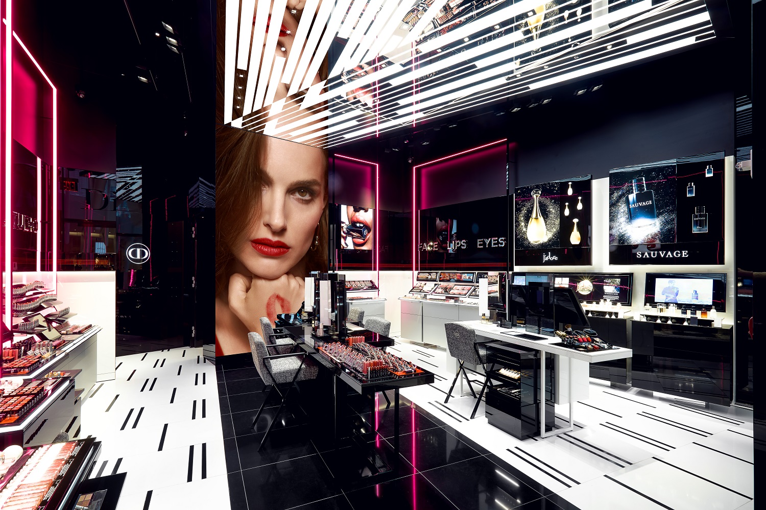Withered Temerity ris Dior Opens 1st Makeup Concept Beauty Boutique In NYC | LATF USA NEWS
