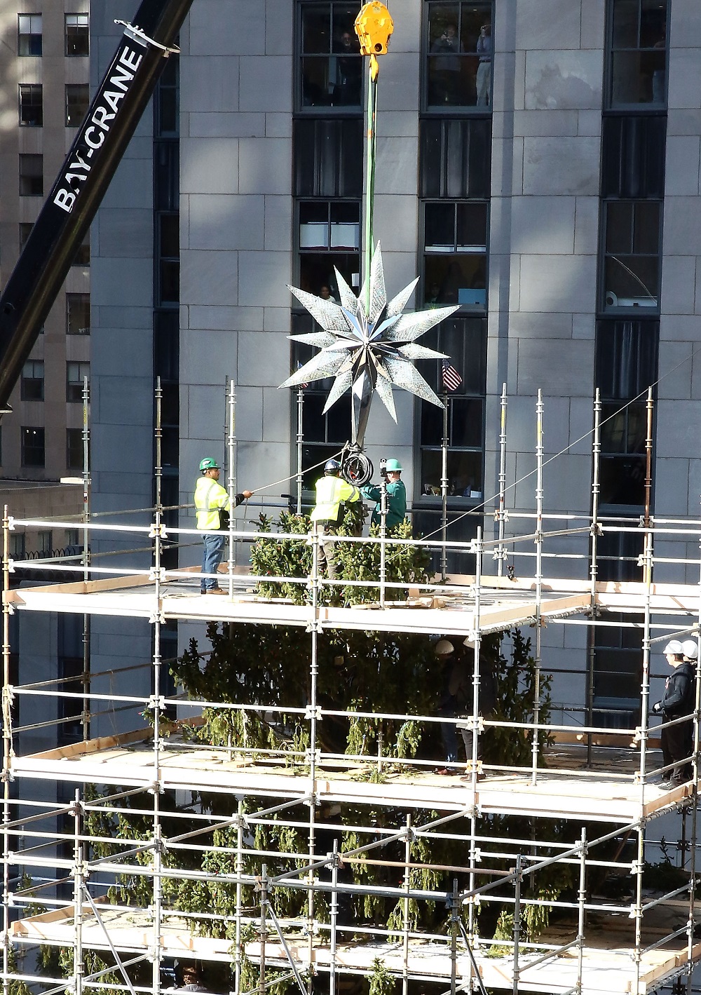 Swarovski, Denee Benton, rockefeller christmas tree