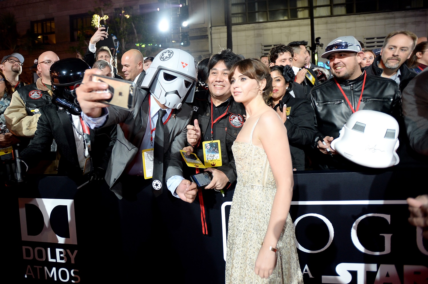 Rogue One Star Wars story premiere photos