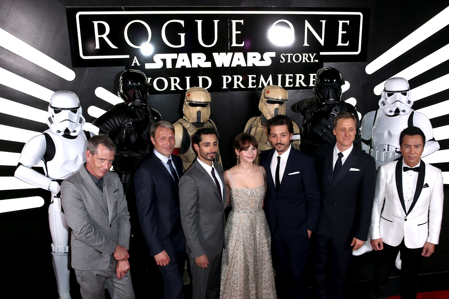 Rogue One Star Wars story premiere photos
