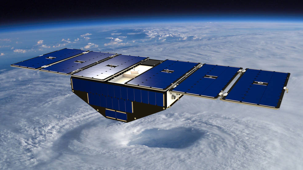 NASA hurricane satellite system