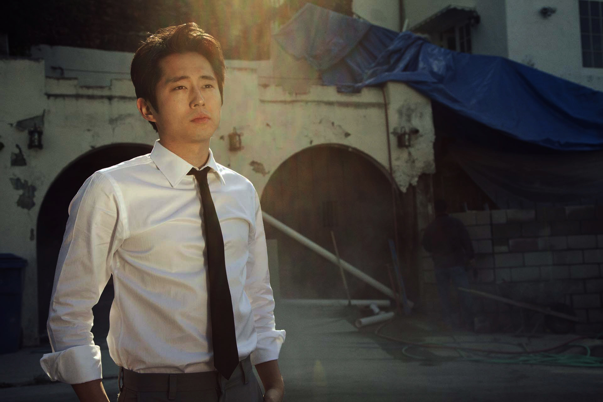 steven yeun interview, by pamela price, the walking dead