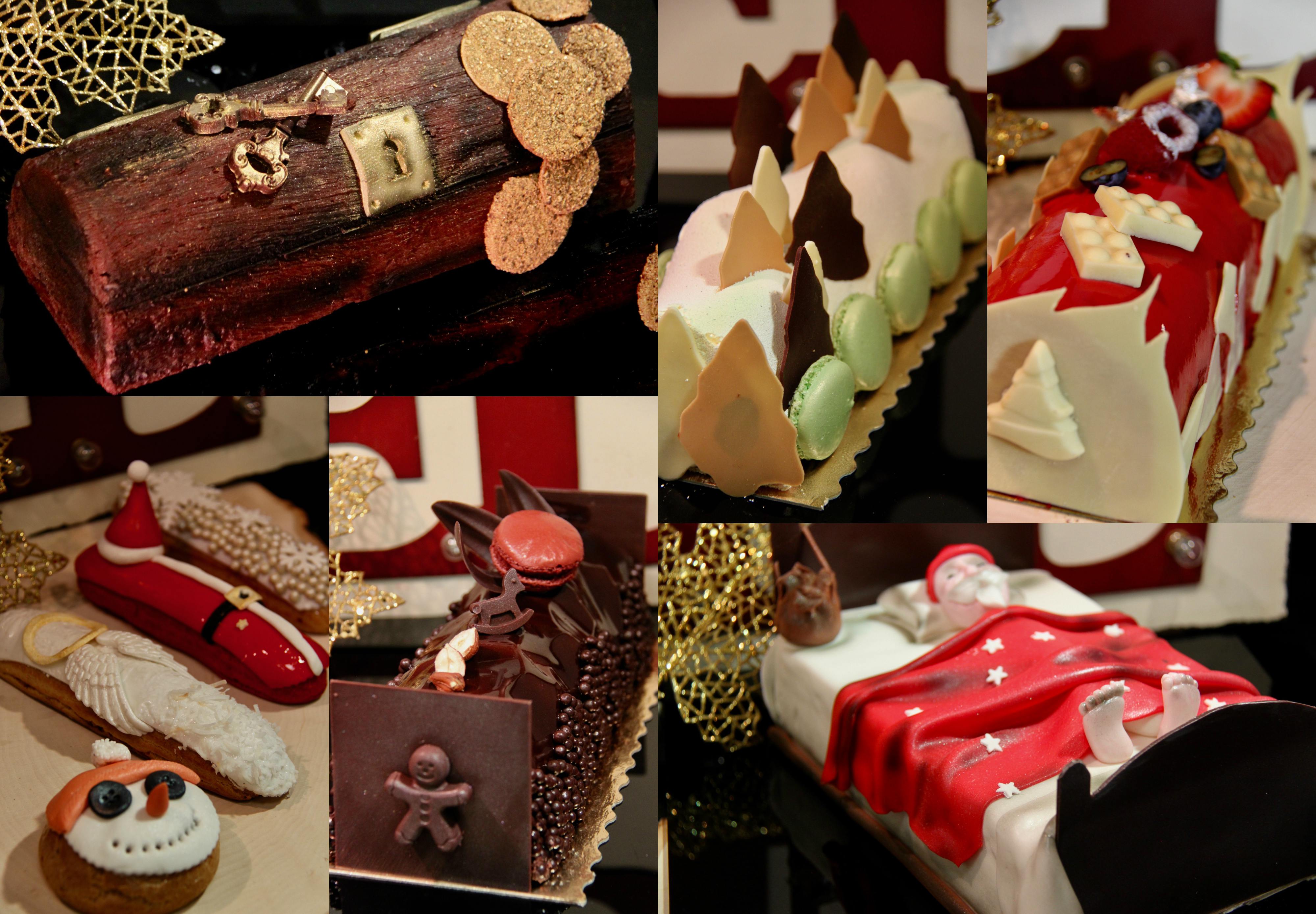 Chef Romuald Guiot, la buche de noel, pitchoun bakery