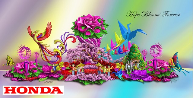 Honda rose parade