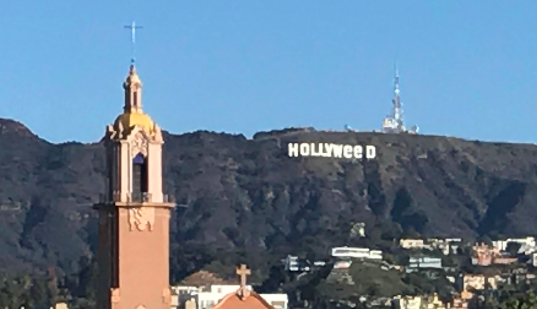 Hollyweed sign