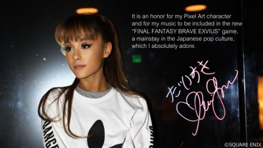 ariana grande final fantasy