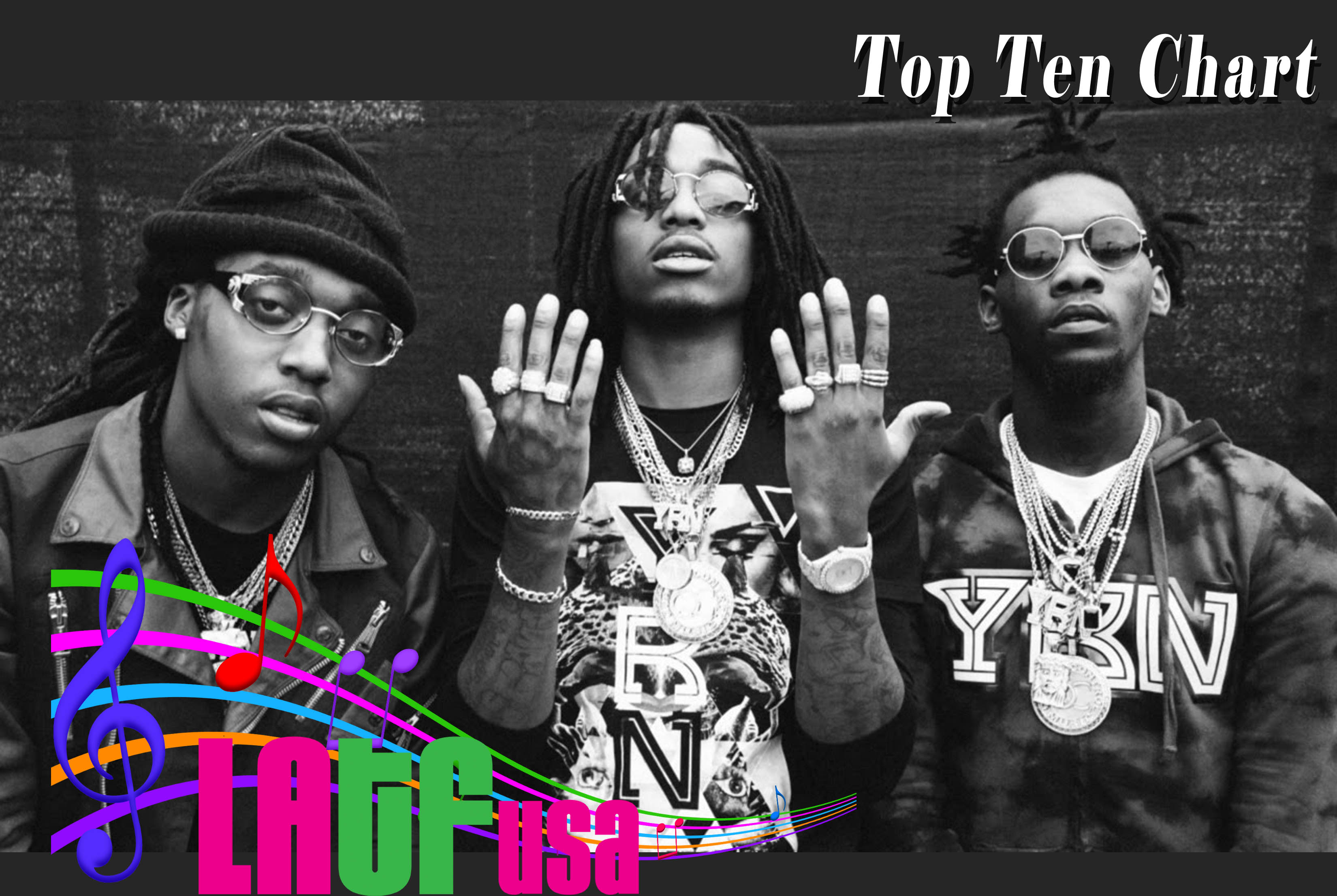 migos top ten music chart