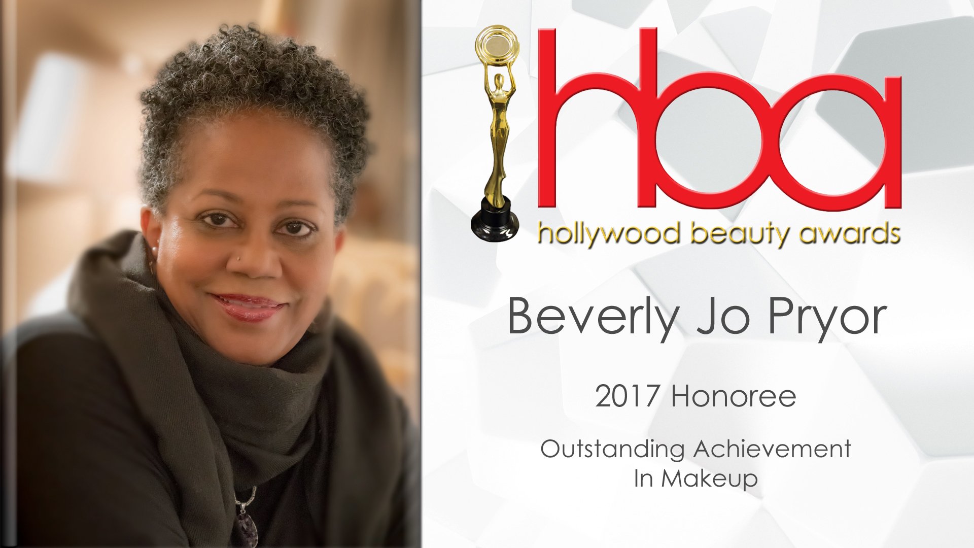 Beverly Jo Pryor, 2017 Hollywood Beauty Awards