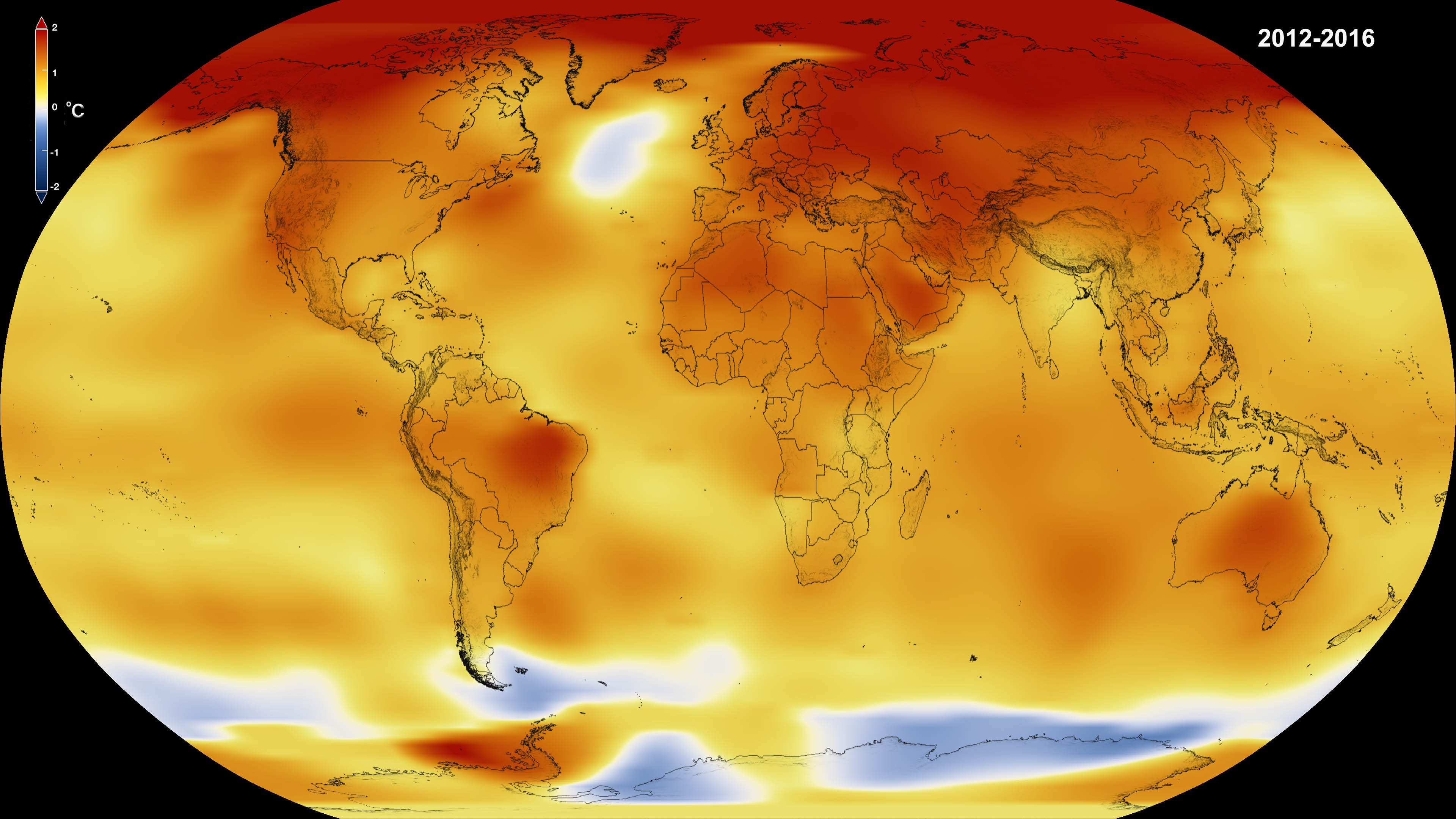 warmest year, nasa