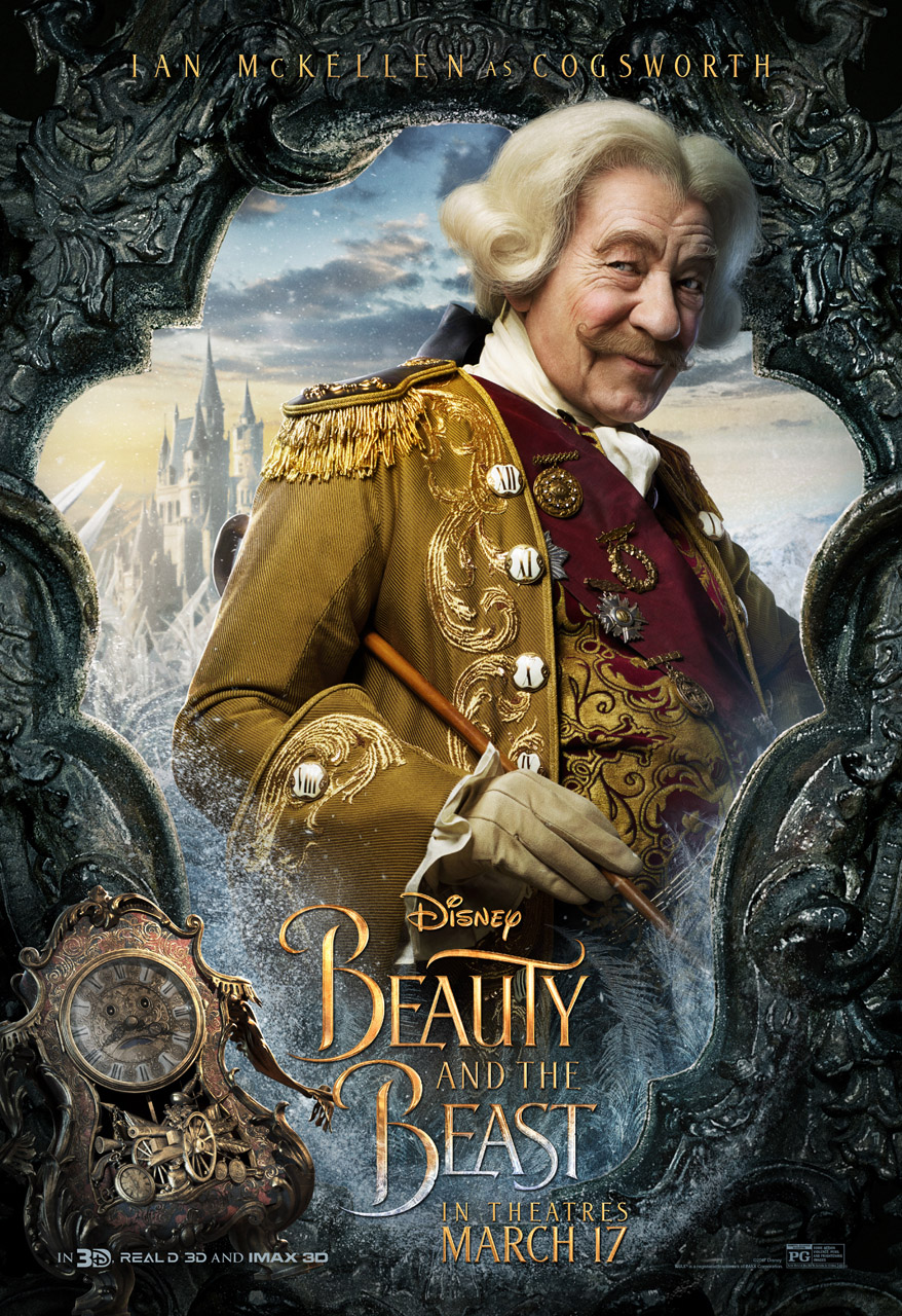 ian mckellen beauty and the beast