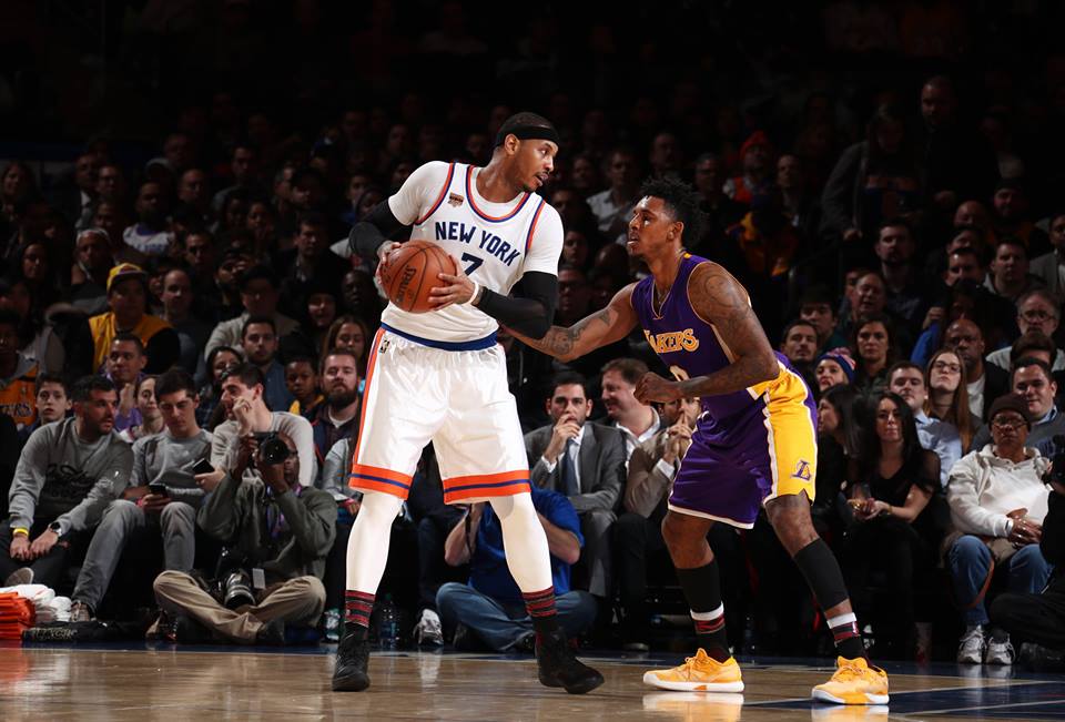 knicks v lakers 