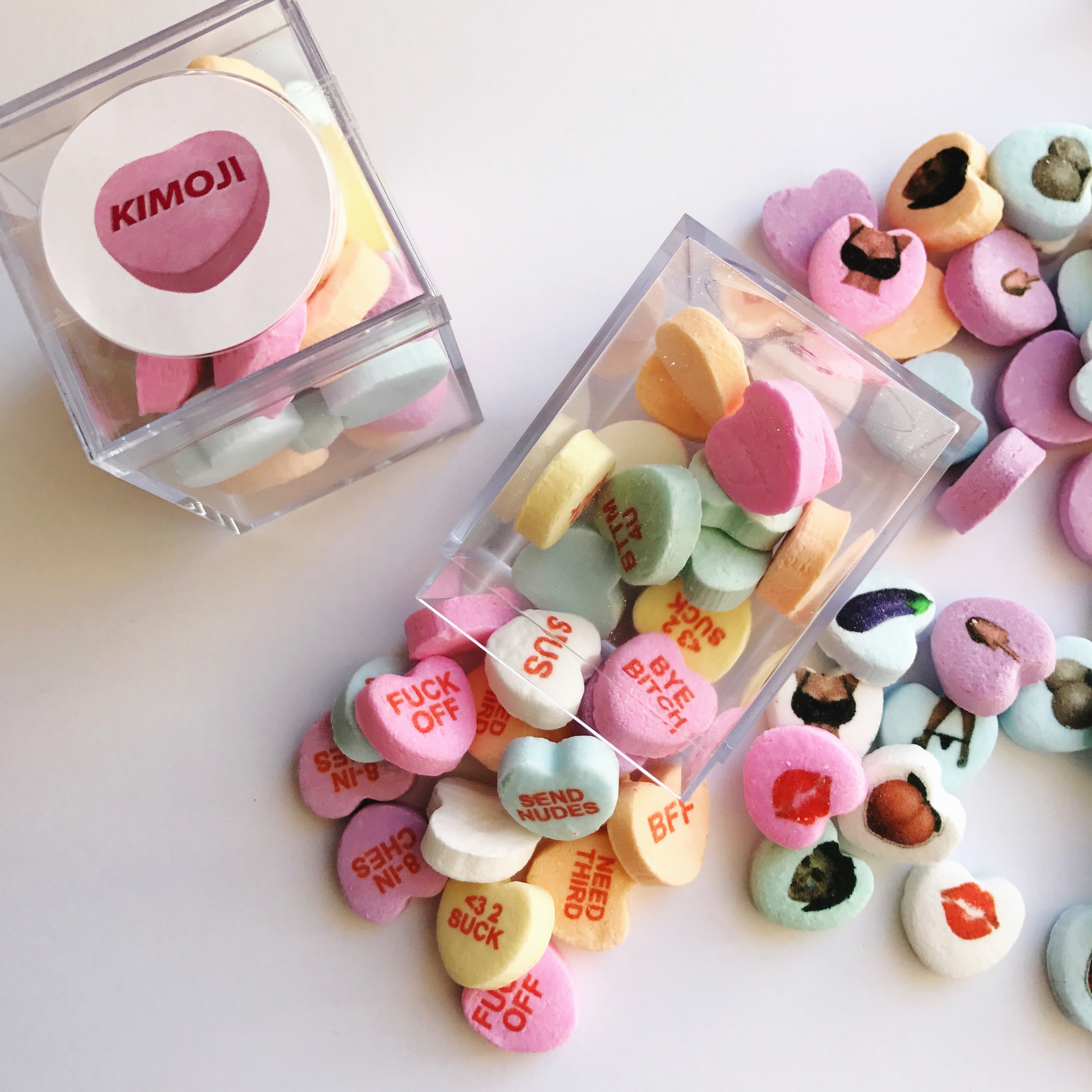 candy hearts custom