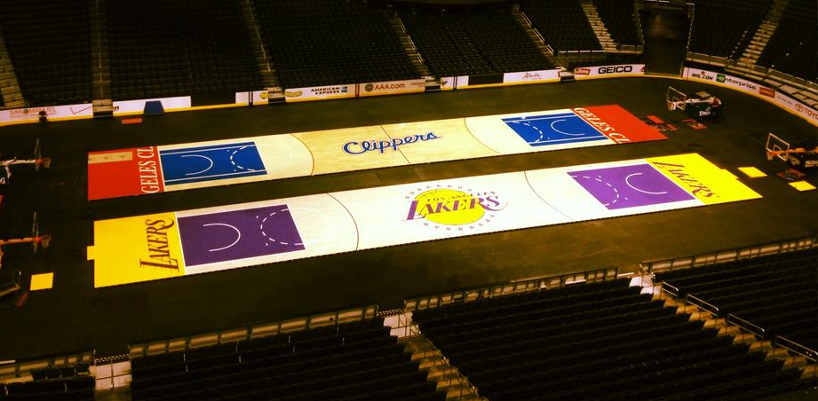 staples center logo