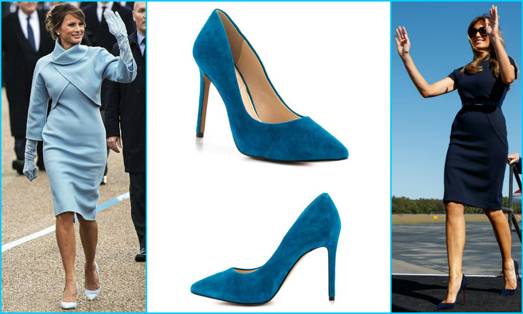Melania Trump, jessica simpson heels