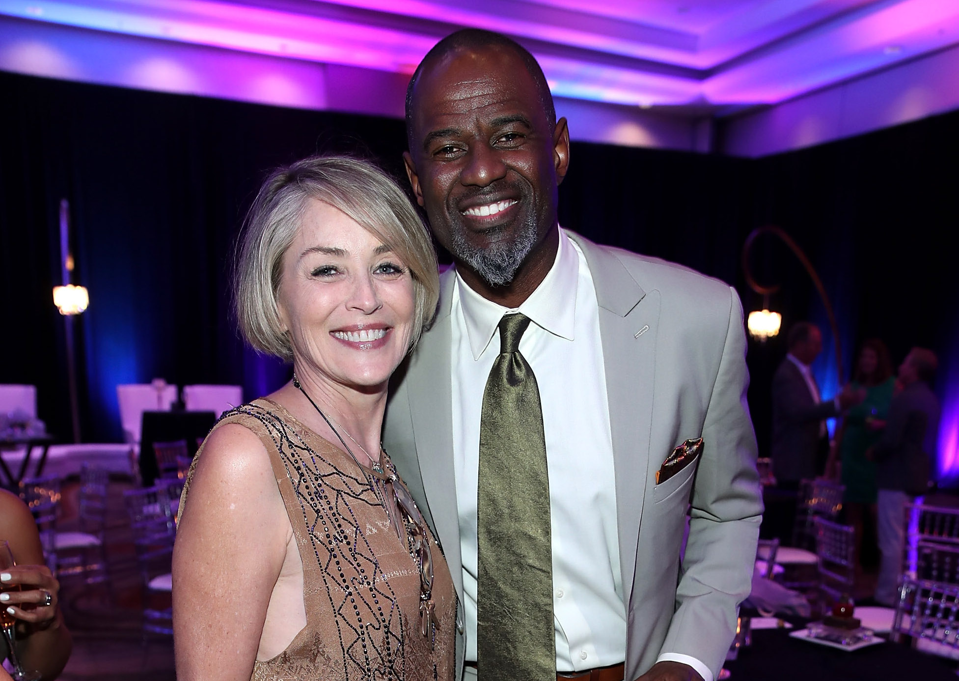 sharon stone, brian mcknight