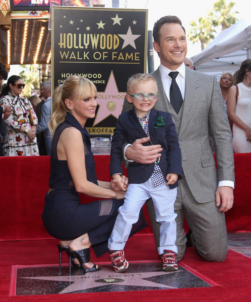 chris pratt, hollywood walk of fame star