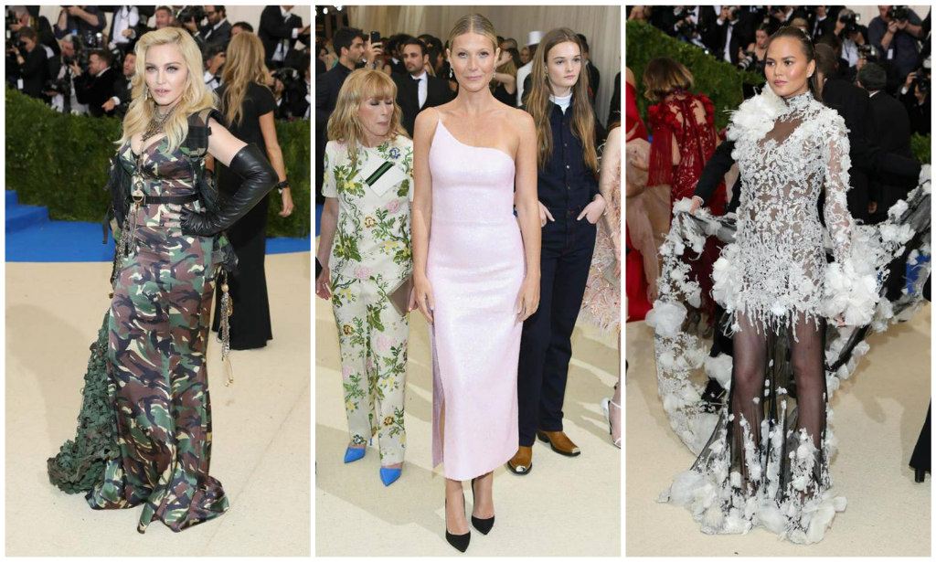 madonna, celine dion 2017 met gala