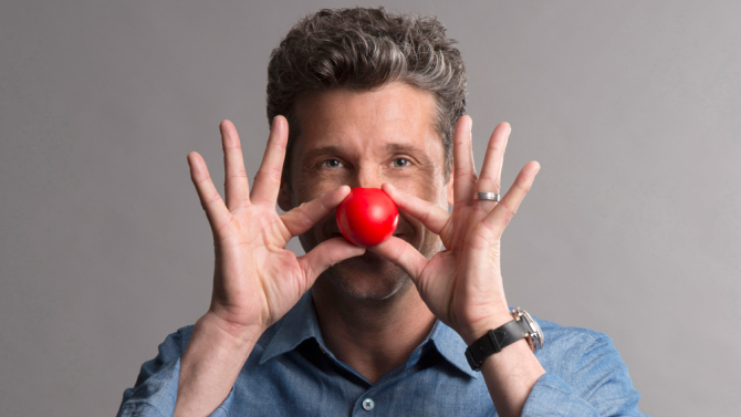 red nose day love actually, patrick dempsey