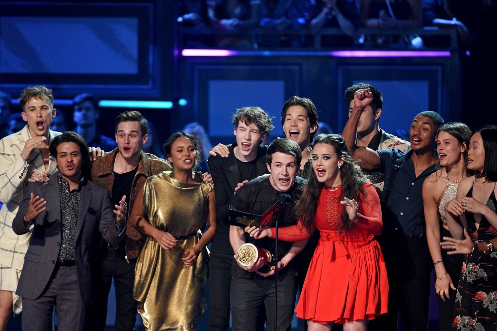 13 reasons why cast, mtv movie and tv awards