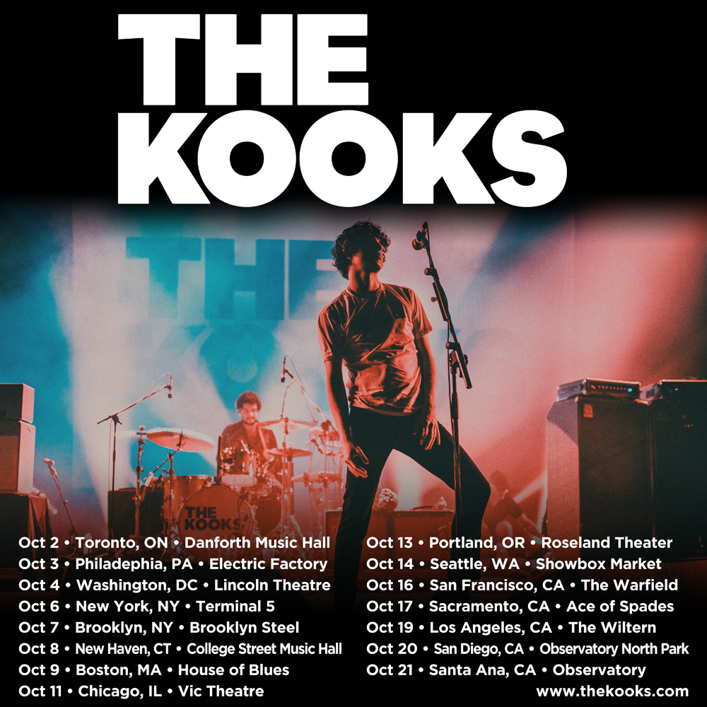 The Kooks Announce Fall Tour Dates LATF USA