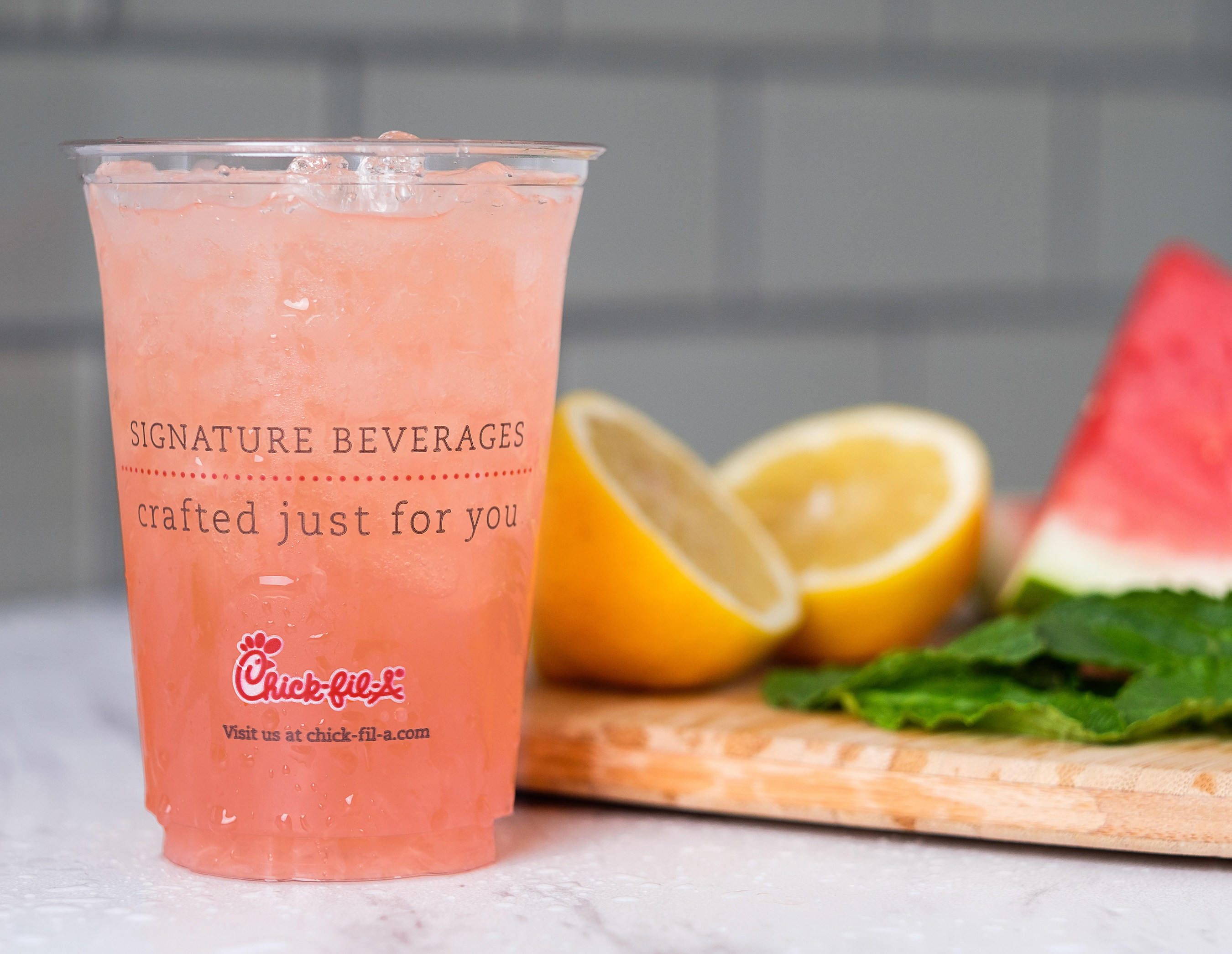 Watermelon Mint Lemonade Chick-fil-A