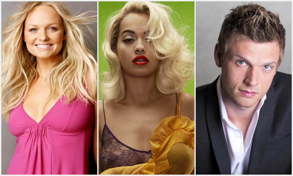 boy band, rita ora, nick carter