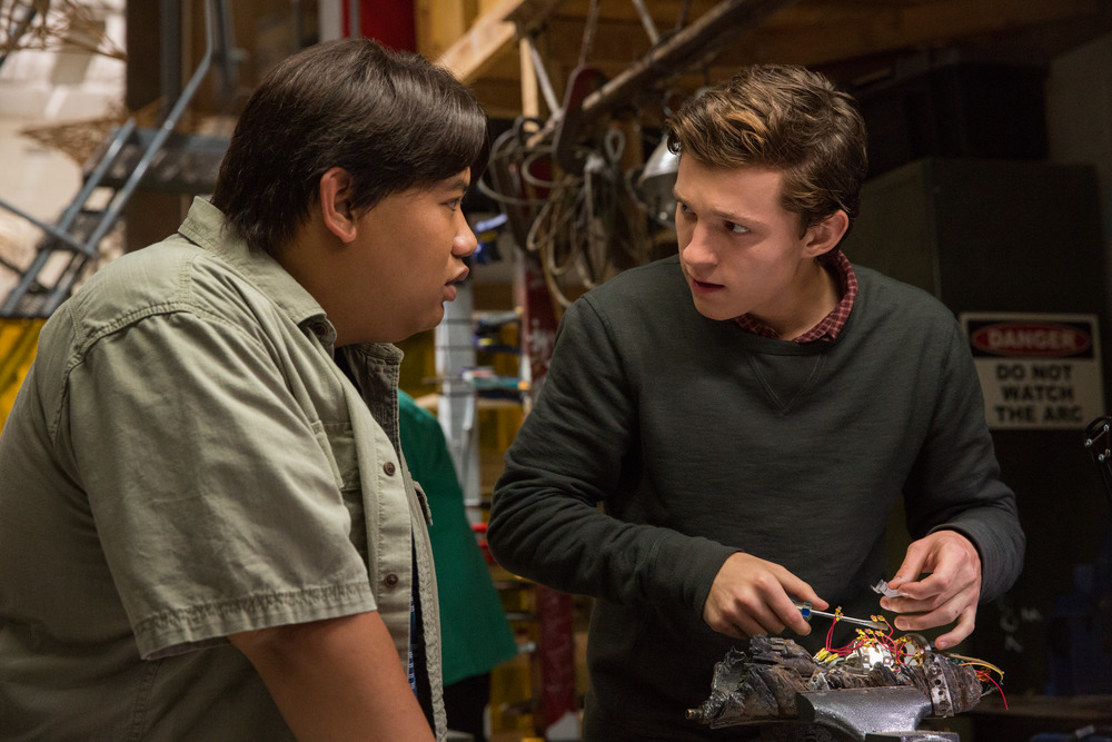 Jacob Batalon and Tom Holland 